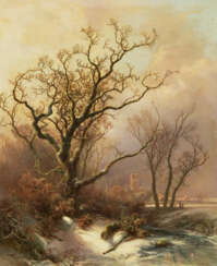 Pieter Lodewijk Francisco Kluyver. Oaks at the Forest's Edge