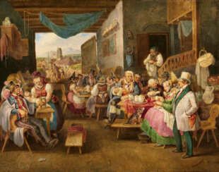 Johann Baptist Pflug. At the Tavern