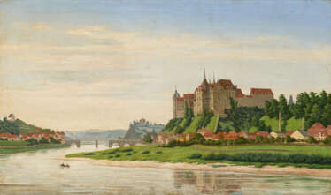 Carl Ludwig Jessen. The Elbe Valley in Meissen