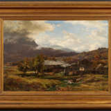 Wilhelm Riedel. Mountain Landscape with Looming Thunderstorm - photo 2