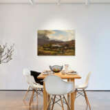 Wilhelm Riedel. Mountain Landscape with Looming Thunderstorm - photo 4