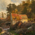 Andreas Achenbach. Mill in Mountain Valley - Maintenant aux enchères