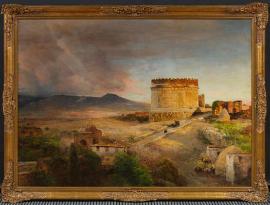 Oswald Achenbach. The Tomb of Caecilia Metella on the Via Appia near Rome - photo 2 Oswald Achenbach. The Tomb of Caecilia Metella on the Via Appia near Rome - photo 2