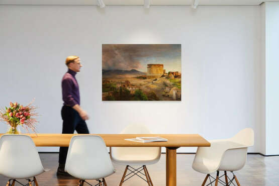 Oswald Achenbach. The Tomb of Caecilia Metella on the Via Appia near Rome - photo 4 Oswald Achenbach. The Tomb of Caecilia Metella on the Via Appia near Rome - photo 4