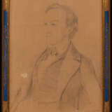 Oswald Achenbach. Two Drawings: Gentlemen's Portraits - photo 2