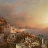 Franz Richard Unterberger. Evening Mood over Naples - photo 1