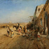 Albert Flamm. Fisher's Family on the Coast - Foto 1