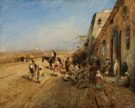 Albert Flamm. Fisher's Family on the Coast - Foto 1 Albert Flamm. Fisher's Family on the Coast - Foto 1