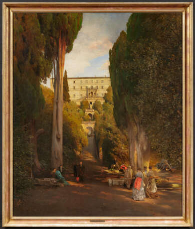 Albert Flamm. In the Park of the Villa d'Este in Tivoli - Foto 2 Albert Flamm. In the Park of the Villa d'Este in Tivoli - Foto 2