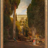 Albert Flamm. In the Park of the Villa d'Este in Tivoli - Foto 2