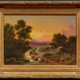 Monogrammist F.K.. Landscape with Stream in Evening Light - photo 2