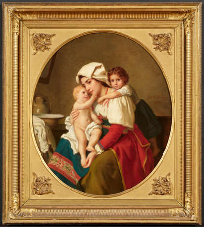 Antonie Volkmar. Italian with Both of Her Children - photo 2 Antonie Volkmar. Italian with Both of Her Children - photo 2