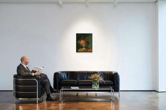 Amalie Kärcher. Fruit and Flowers in a Silver Bowl - photo 4