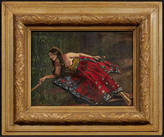 Albert von Keller. Theater Scene with the Spanish Dancer Rosario Guerrero as Salome - photo 2