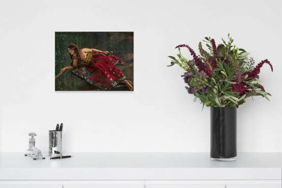 Albert von Keller. Theater Scene with the Spanish Dancer Rosario Guerrero as Salome - photo 4