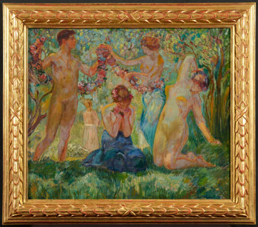 Ludwig von Hofmann. Dancers with Flower Garland - фото 2 Ludwig von Hofmann. Dancers with Flower Garland - фото 2