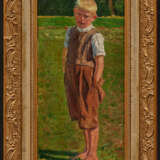 Friedrich Kallmorgen. Portrait of a Barefooted Boy - photo 2