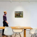 Heinrich von Zügel. Kuh und junges Rind mit Hüter - Foto 4