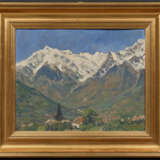 Eugen Bracht. Mountain Valley in front of a Snowy Mountain Massif - фото 2