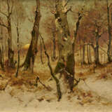 Walter Moras. Dusk in Wintry Forest - Foto 1