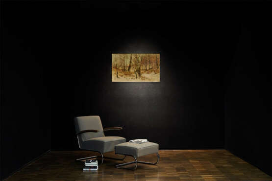 Walter Moras. Dusk in Wintry Forest - Foto 4 Walter Moras. Dusk in Wintry Forest - Foto 4