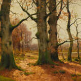 Walter Moras. Autumn Forest by the Lakeshore - Foto 1