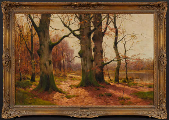 Walter Moras. Autumn Forest by the Lakeshore - Foto 2