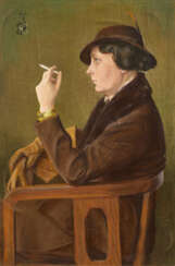 Hugo Tietze. Portrait of the Artist's Wife, Angelika von Zitzewitz