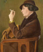 Pastel. Hugo Tietze. Portrait of the Artist's Wife, Angelika von Zitzewitz Pastel. Hugo Tietze. Portrait of the Artist's Wife, Angelika von Zitzewitz