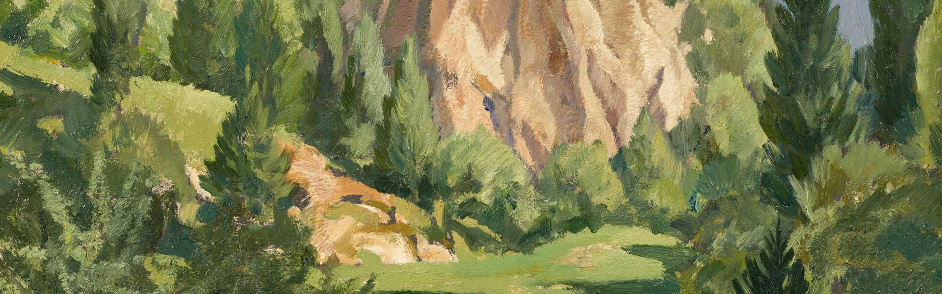 Max Clarenbach. Summer High Mountain Forest Max Clarenbach. Summer High Mountain Forest