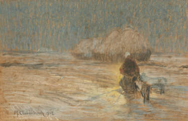 Max Clarenbach. Female Farmer in the Field