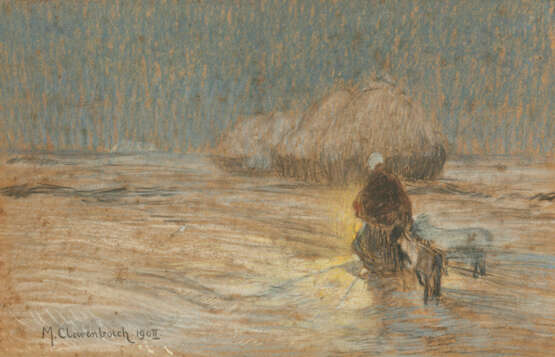 Max Clarenbach. Female Farmer in the Field - photo 1 Max Clarenbach. Female Farmer in the Field - photo 1