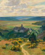 Aperçu. Fritz von Wille. View of Reifferscheid with Blooming Broom