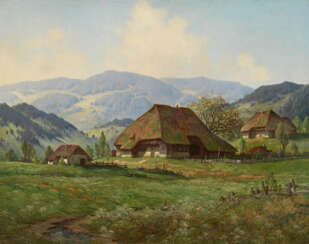 Karl Hauptmann. Sommer im Schwarzwald bei Wiesental