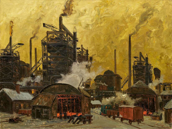 Erich Mercker. Blast Furnaces in the Ruhr Region - photo 1