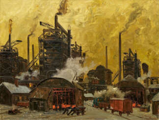 Erich Mercker. Blast Furnaces in the Ruhr Region