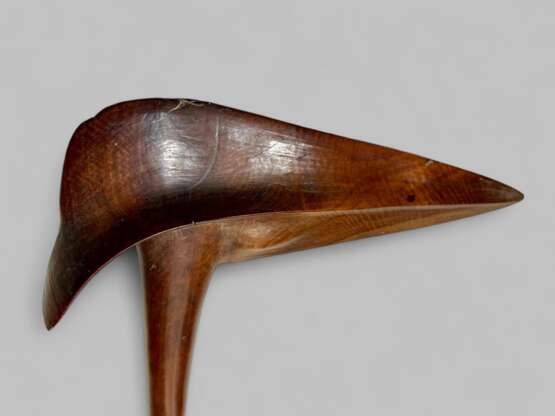 Rare Kanak kagu Wooden Bird Beak Puzzle New Caledonia 19th Century Лакированное дерево 19th century г. - фото 13