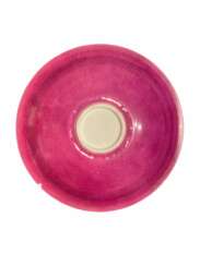 Vase &agrave; fruits figuratif Tazza en porcelaine royale de Copenhague du 19&egrave;me si&egrave;cle. 