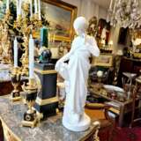 Young woman with jug Carrara marble signed Bonnal early 20th century Marble 19th century - photo 8