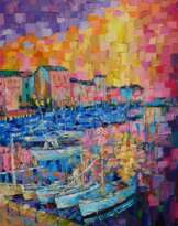 Утро на набережной.