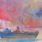 Paper, Mixed media, Абстрактный субъективизм, Marine art - photo 1 Paper, Mixed media, Абстрактный субъективизм, Marine art - photo 1