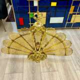 19th Century Fireplace Screen in Gilt Bronze Bronze Napoleon III 19th century - Foto 11