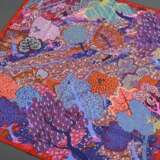 Hermès Seiden Carré "Dans un jardin anglais", viel… - Foto 1