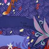 Hermès Seiden Carré "Dans un jardin anglais", viel… - Foto 5