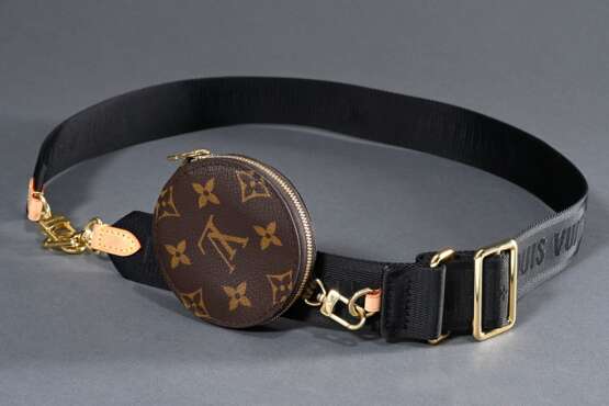 Louis Vuitton shoulder strap in black nylon with w… - photo 2 Louis Vuitton shoulder strap in black nylon with w… - photo 2