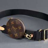 Louis Vuitton shoulder strap in black nylon with w… - photo 2