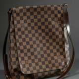 Louis Vuitton "Musette" in Damier Ebene Canvas, go… - Foto 1