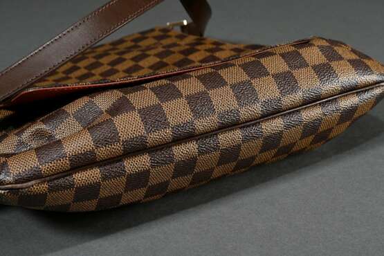 Louis Vuitton "Musette" in Damier Ebene Canvas, go… - Foto 4 Louis Vuitton "Musette" in Damier Ebene Canvas, go… - Foto 4