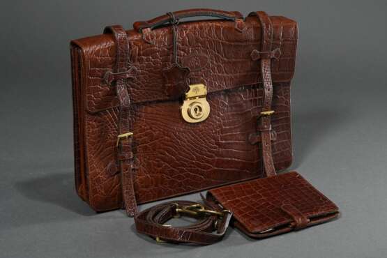 2 Pieces Mulberry briefcase (30x39x5.5cm) and plan… - фото 2