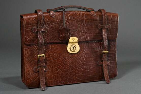 2 Pieces Mulberry briefcase (30x39x5.5cm) and plan… - фото 5